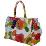 Fruits, Drip, Fruit, Paint, Spring Duffel Travel Bag