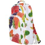 Fruits, Drip, Fruit, Paint, Spring Double Compartment Backpack