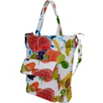 Fruits, Drip, Fruit, Paint, Spring Shoulder Tote Bag