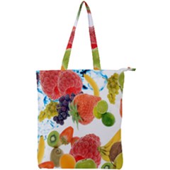 Double Zip Up Tote Bag 