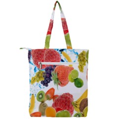 Double Zip Up Tote Bag 