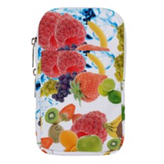 Fruits, Drip, Fruit, Paint, Spring Waist Pouch (Small) from ArtsNow.com