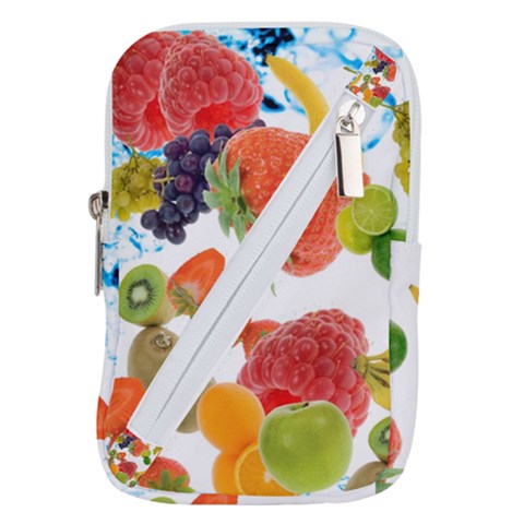 Fruits, Drip, Fruit, Paint, Spring Belt Pouch Bag (Small) from ArtsNow.com