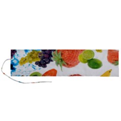 Fruits, Drip, Fruit, Paint, Spring Roll Up Canvas Pencil Holder (L) from ArtsNow.com