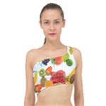 Fruits, Drip, Fruit, Paint, Spring Spliced Up Bikini Top 