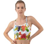 Fruits, Drip, Fruit, Paint, Spring Mini Tank Bikini Top