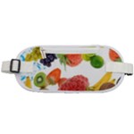 Fruits, Drip, Fruit, Paint, Spring Rounded Waist Pouch