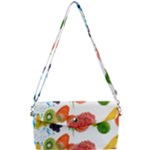 Fruits, Drip, Fruit, Paint, Spring Removable Strap Clutch Bag