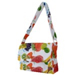 Fruits, Drip, Fruit, Paint, Spring Full Print Messenger Bag (M)