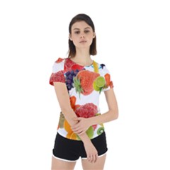 Back Cut Out Sport T-Shirt 