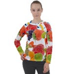 Fruits, Drip, Fruit, Paint, Spring Women s Long Sleeve Raglan T-Shirt