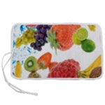 Fruits, Drip, Fruit, Paint, Spring Pen Storage Case (M)