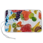 Fruits, Drip, Fruit, Paint, Spring Pen Storage Case (L)