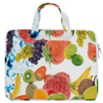 Fruits, Drip, Fruit, Paint, Spring MacBook Pro 15  Double Pocket Laptop Bag 