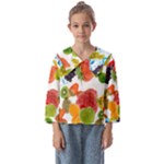 Fruits, Drip, Fruit, Paint, Spring Kids  Sailor Shirt