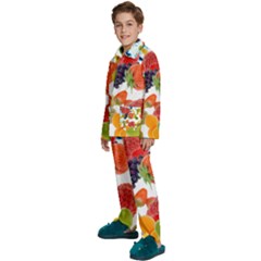 Kids  Long Sleeve Velvet Pajamas Set 