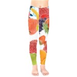 Fruits, Drip, Fruit, Paint, Spring Kids  Classic Winter Leggings