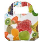 Fruits, Drip, Fruit, Paint, Spring Premium Foldable Grocery Recycle Bag