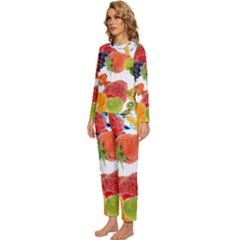 Womens  Long Sleeve Lightweight Pajamas Set 