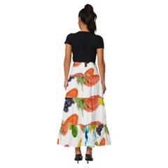 Tiered Ruffle Maxi Skirt 