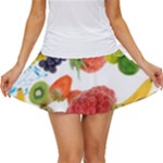 Fruits, Drip, Fruit, Paint, Spring Women s Skort