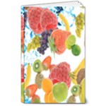 Fruits, Drip, Fruit, Paint, Spring 8  x 10  Softcover Notebook