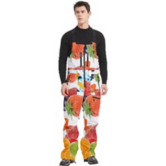 Men s Front Zip Ski And Snowboard Bib Pants 