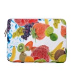 Fruits, Drip, Fruit, Paint, Spring 13  Vertical Laptop Sleeve Case With Pocket