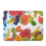 Fruits, Drip, Fruit, Paint, Spring 15  Vertical Laptop Sleeve Case With Pocket