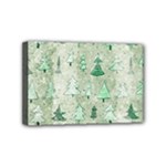 Green Christmas Trees, Cute, Doodle Mini Canvas 6  x 4  (Stretched)