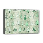 Green Christmas Trees, Cute, Doodle Deluxe Canvas 18  x 12  (Stretched)