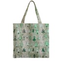 Zipper Grocery Tote Bag 