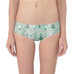 Green Christmas Trees, Cute, Doodle Classic Bikini Bottoms