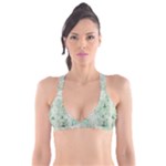 Green Christmas Trees, Cute, Doodle Plunge Bikini Top