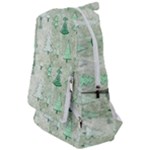 Green Christmas Trees, Cute, Doodle Travelers  Backpack