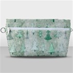 Green Christmas Trees, Cute, Doodle Handbag Organizer