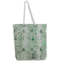 Full Print Rope Handle Tote (Large) 