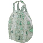 Green Christmas Trees, Cute, Doodle Travel Backpack