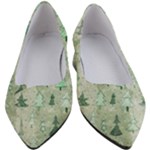 Green Christmas Trees, Cute, Doodle Women s Block Heels 