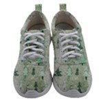 Green Christmas Trees, Cute, Doodle Women Athletic Shoes