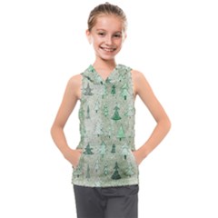 Kids  Sleeveless Hoodie 