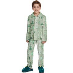 Kids  Long Sleeve Velvet Pajamas Set 