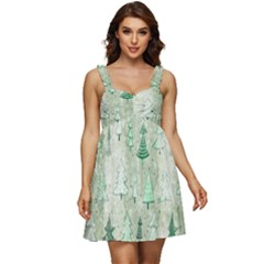 Ruffle Strap Babydoll Chiffon Dress 