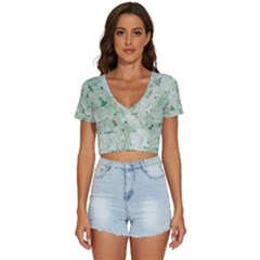 V-Neck Crop Top 