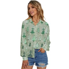 Women s Long Sleeve Button Up Shirt 