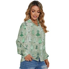 Women s Long Sleeve Button Up Shirt 