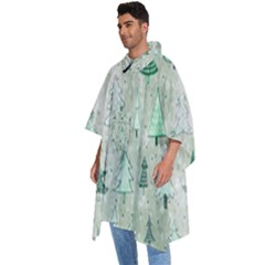 Men s Hooded Rain Ponchos 