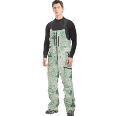 Men s Front Zip Ski And Snowboard Bib Pants 