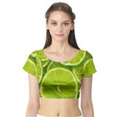 Short Sleeve Crop Top 