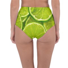 Reversible High-Waist Bikini Bottoms 